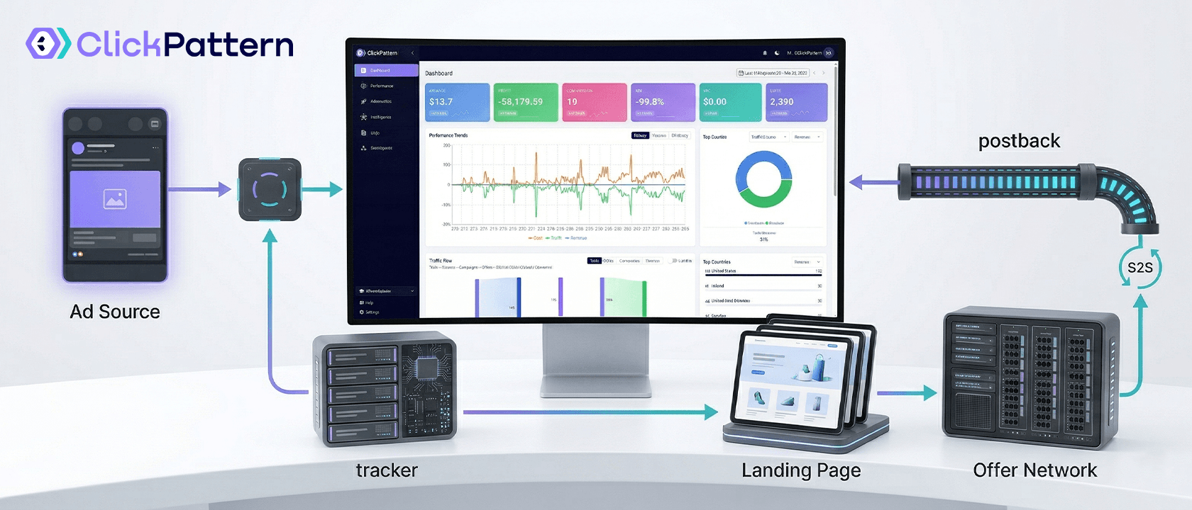 How Affiliate Tracking Platforms Work: click tracking, conversion attribution and payout infrastructure for affiliate programs